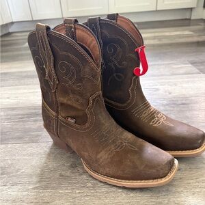 Justin Brown Booties